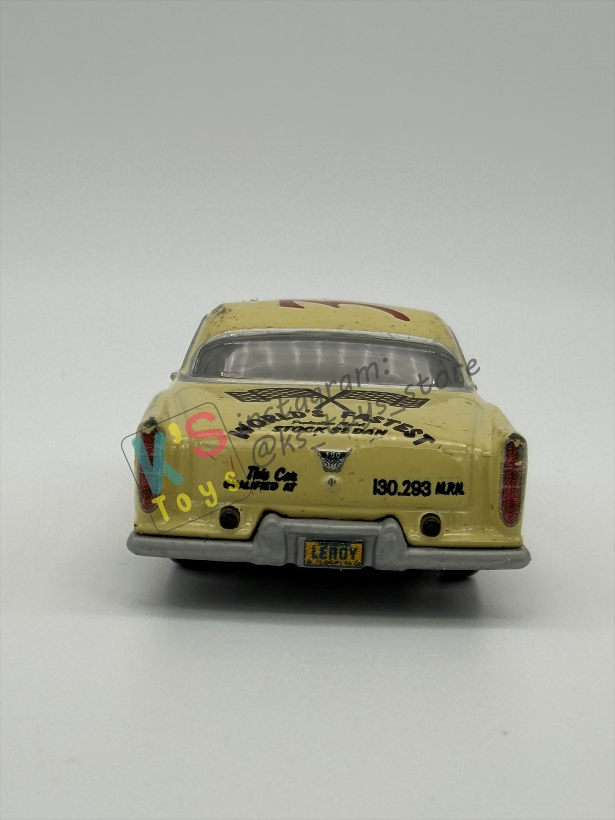 PRE-OWNED / LOOSE DISNEY PIXAR CARS 1:55 BY MATTEL - "LEROY HEMING" CARS 3 DOC'S RACING DAYS - PLAYED CONDITION - READ DESCRIPTION!!!!!!