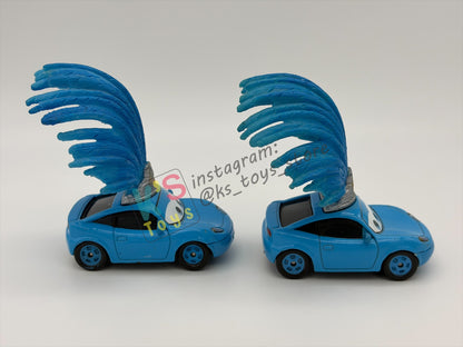 PRE-OWNED / LOOSE DISNEY PIXAR CARS 1:55 BY MATTEL - "SHOWGIRL #1 & #2" FROM 3-PACK GIFT SET - GOOD CONDITION - READ DESCRIPTION!!!!!!