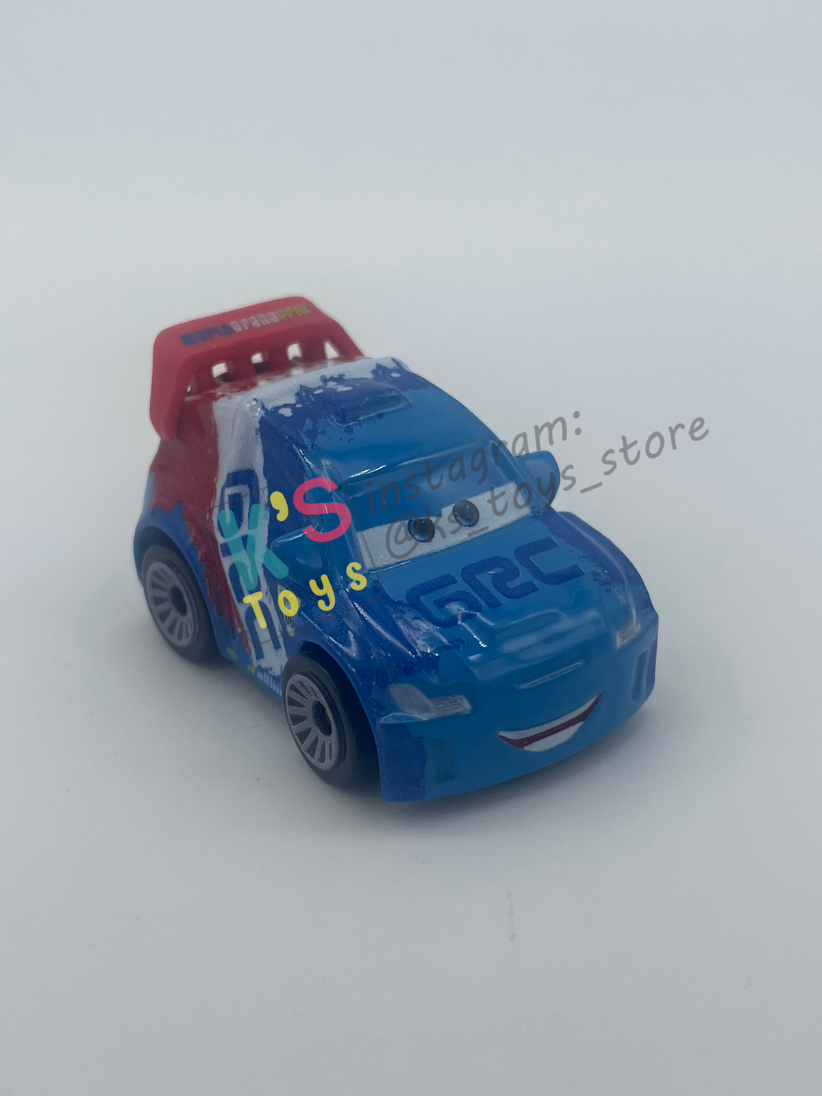 Loose Mini Racers Pixar Disney Cars, RAOUL CAROULE - Mint / Near Mint Condition