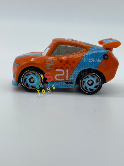 Loose Mini Racers Pixar Disney Cars, RYAN “INSIDE” LANEY - Mint / Near Mint Condition