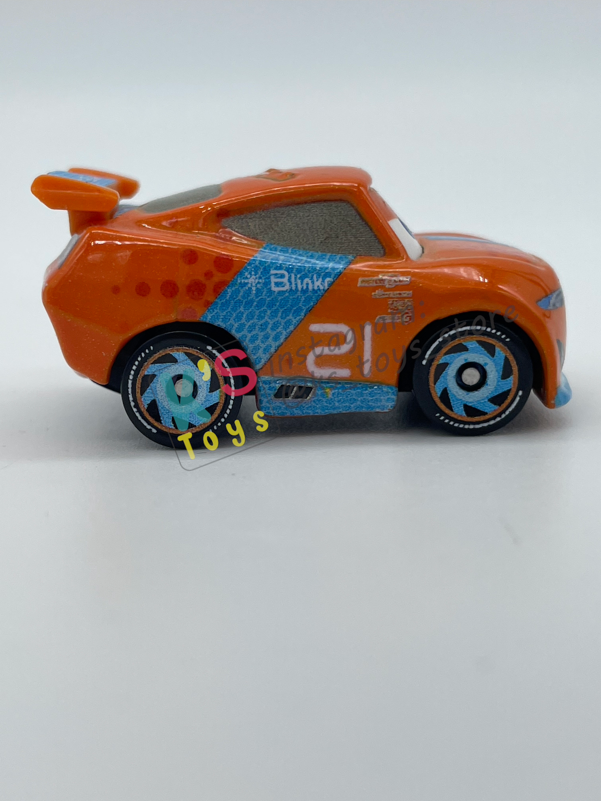 Loose Mini Racers Pixar Disney Cars, RYAN “INSIDE” LANEY - Mint / Near Mint Condition