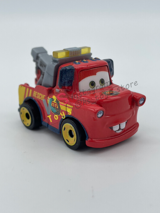 Loose Mini Racers Pixar Disney Cars, RACE RESCUE MATER - Mint / Near Mint Condition
