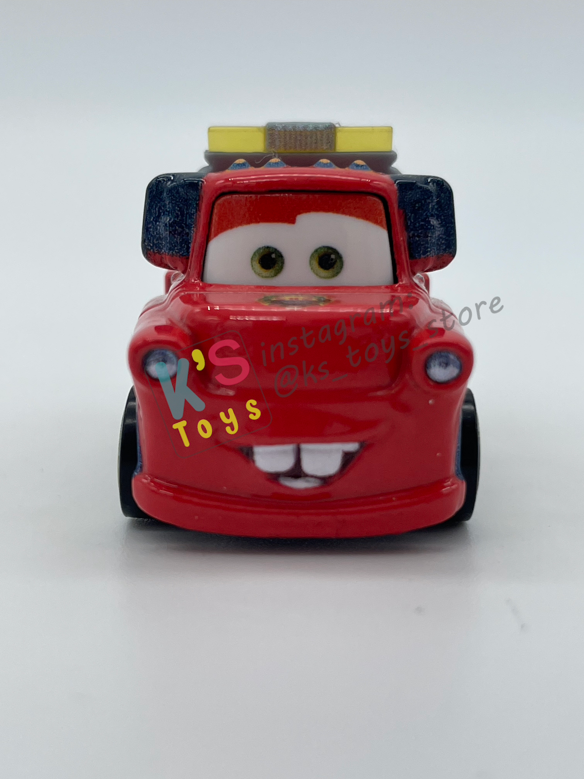 Loose Mini Racers Pixar Disney Cars, RACE RESCUE MATER - Mint / Near Mint Condition