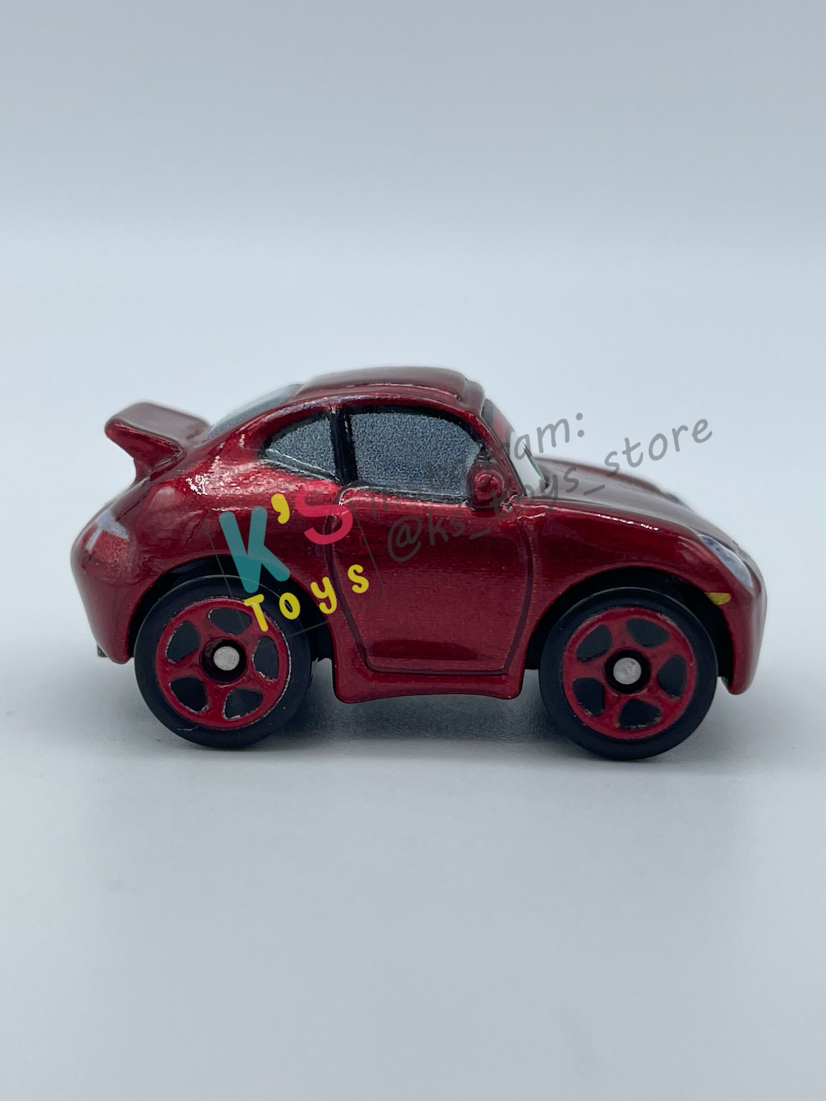 Loose Mini Racers Pixar Disney Cars, RED RACING SALLY - Mint / Near Mint Condition