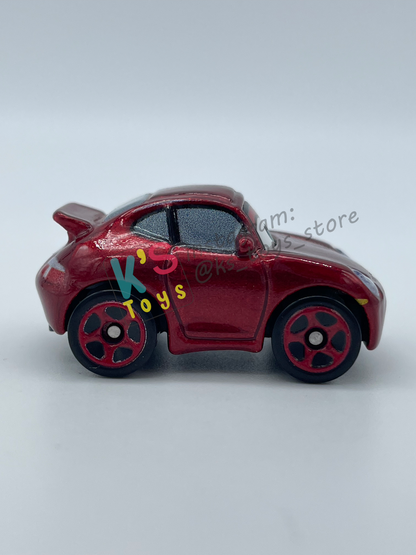 Loose Mini Racers Pixar Disney Cars, RED RACING SALLY - Mint / Near Mint Condition