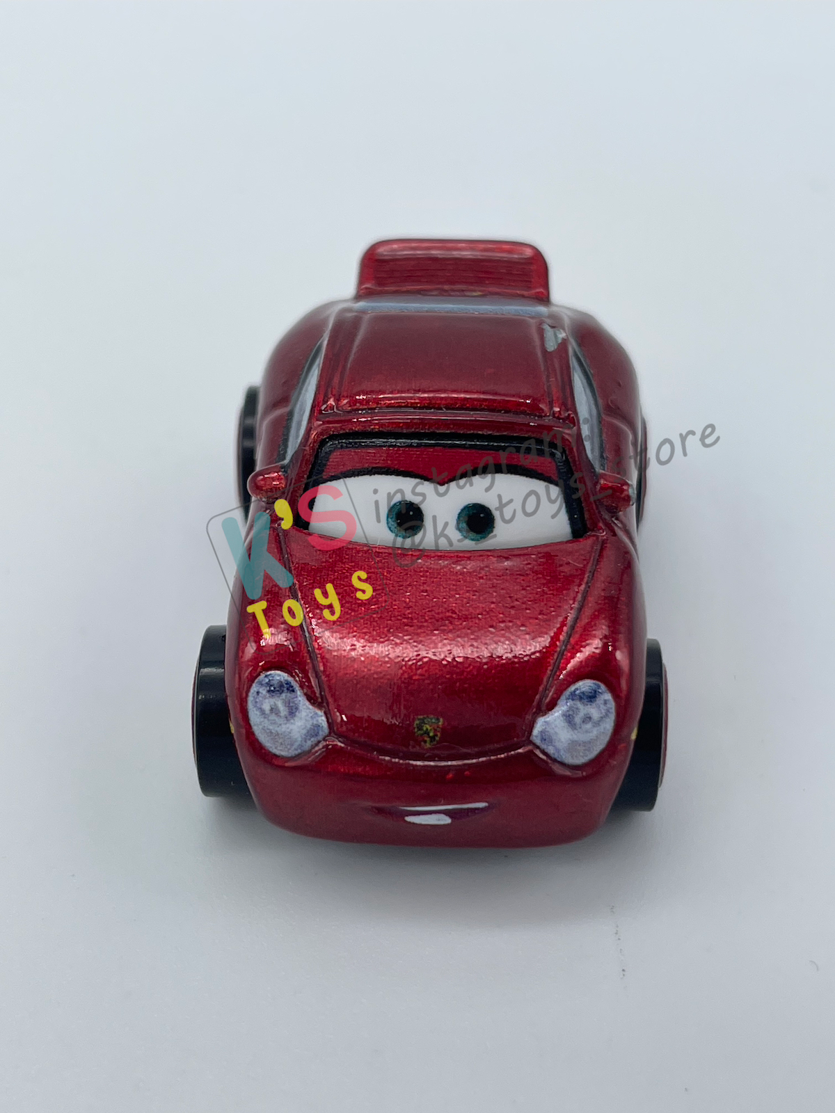 Loose Mini Racers Pixar Disney Cars, RED RACING SALLY - Mint / Near Mint Condition