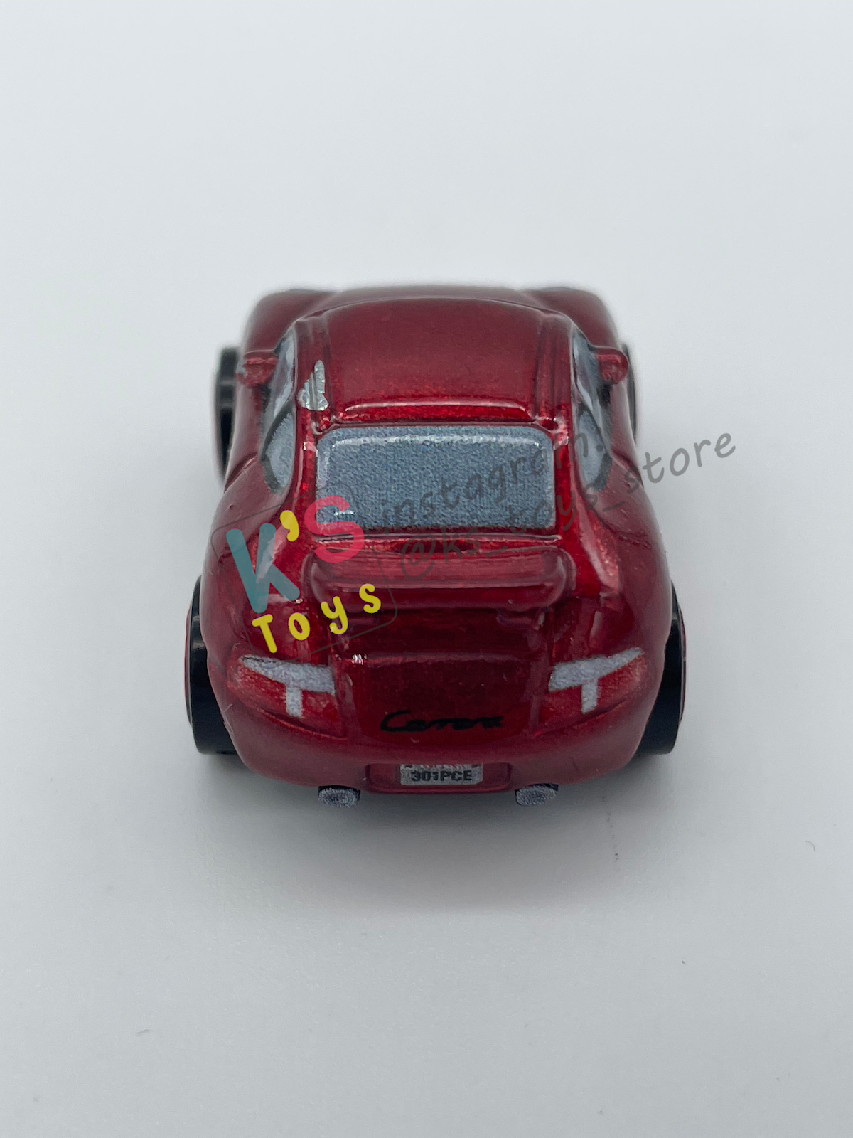 Loose Mini Racers Pixar Disney Cars, RED RACING SALLY - Mint / Near Mint Condition