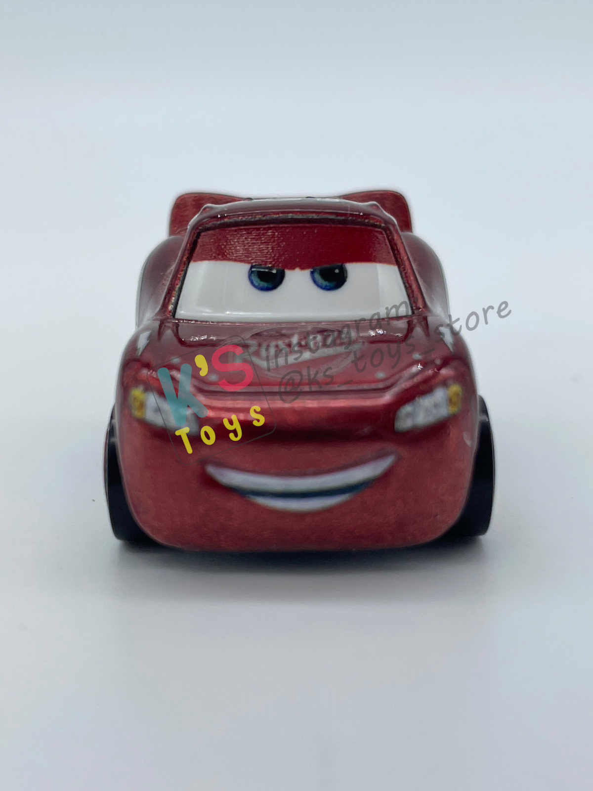 Loose Mini Racers Pixar Disney Cars, RED RACING LIGHTNING MCQUEEN - Mint / Near Mint Condition