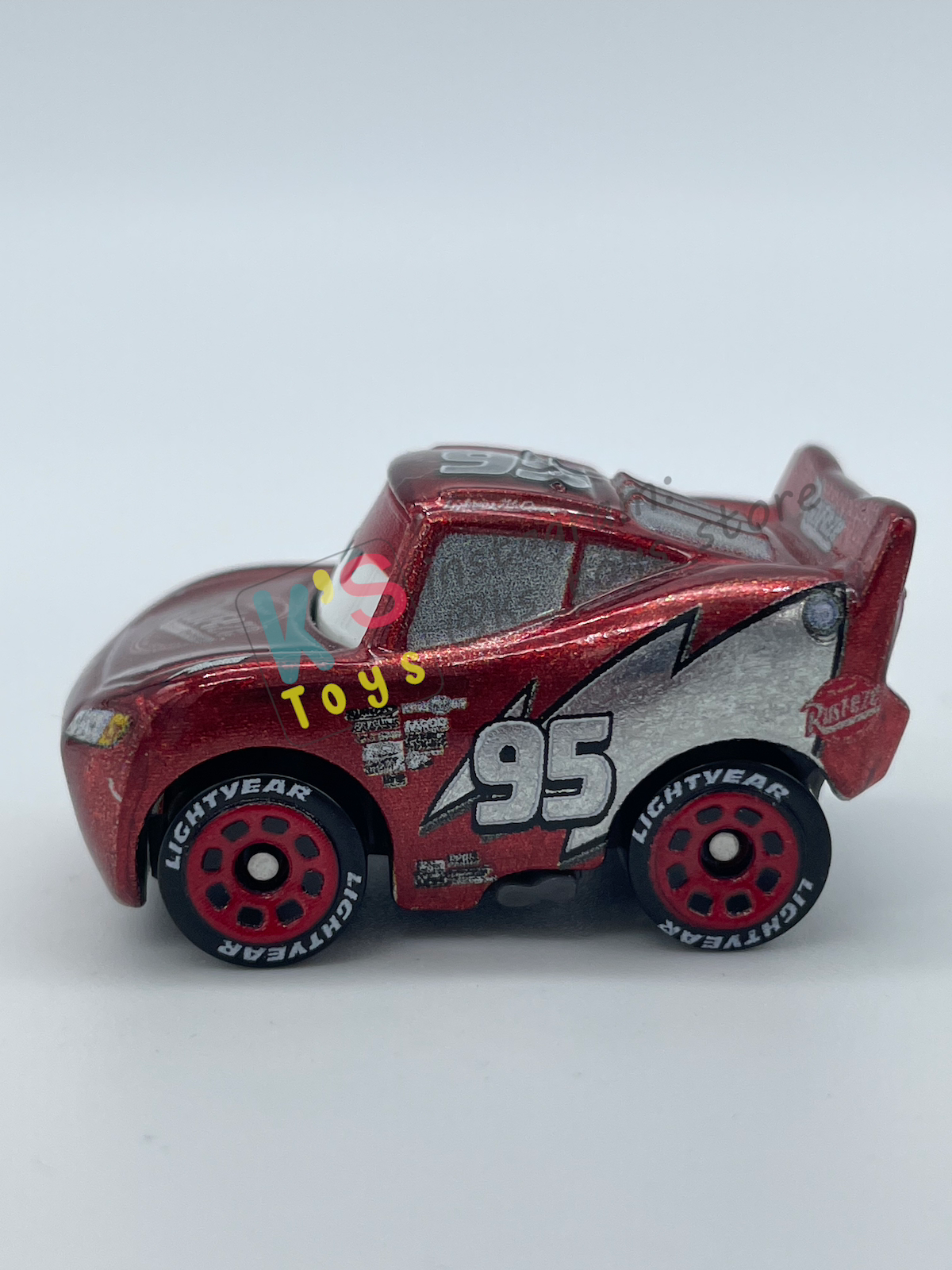 Loose Mini Racers Pixar Disney Cars, RED RACING LIGHTNING MCQUEEN - Mint / Near Mint Condition
