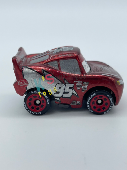 Loose Mini Racers Pixar Disney Cars, RED RACING LIGHTNING MCQUEEN - Mint / Near Mint Condition