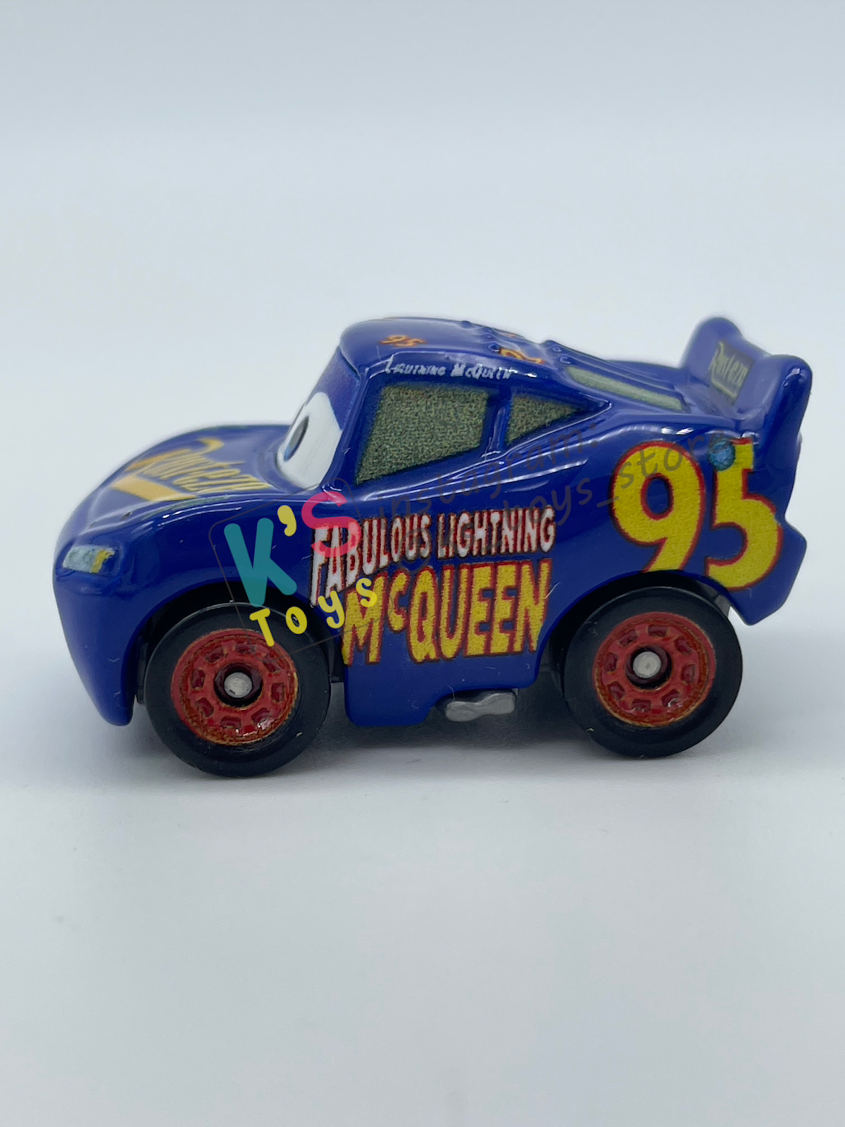 Loose Mini Racers Pixar Disney Cars, FABULOUS LIGHTNING MCQUEEN - Mint / Near Mint Condition