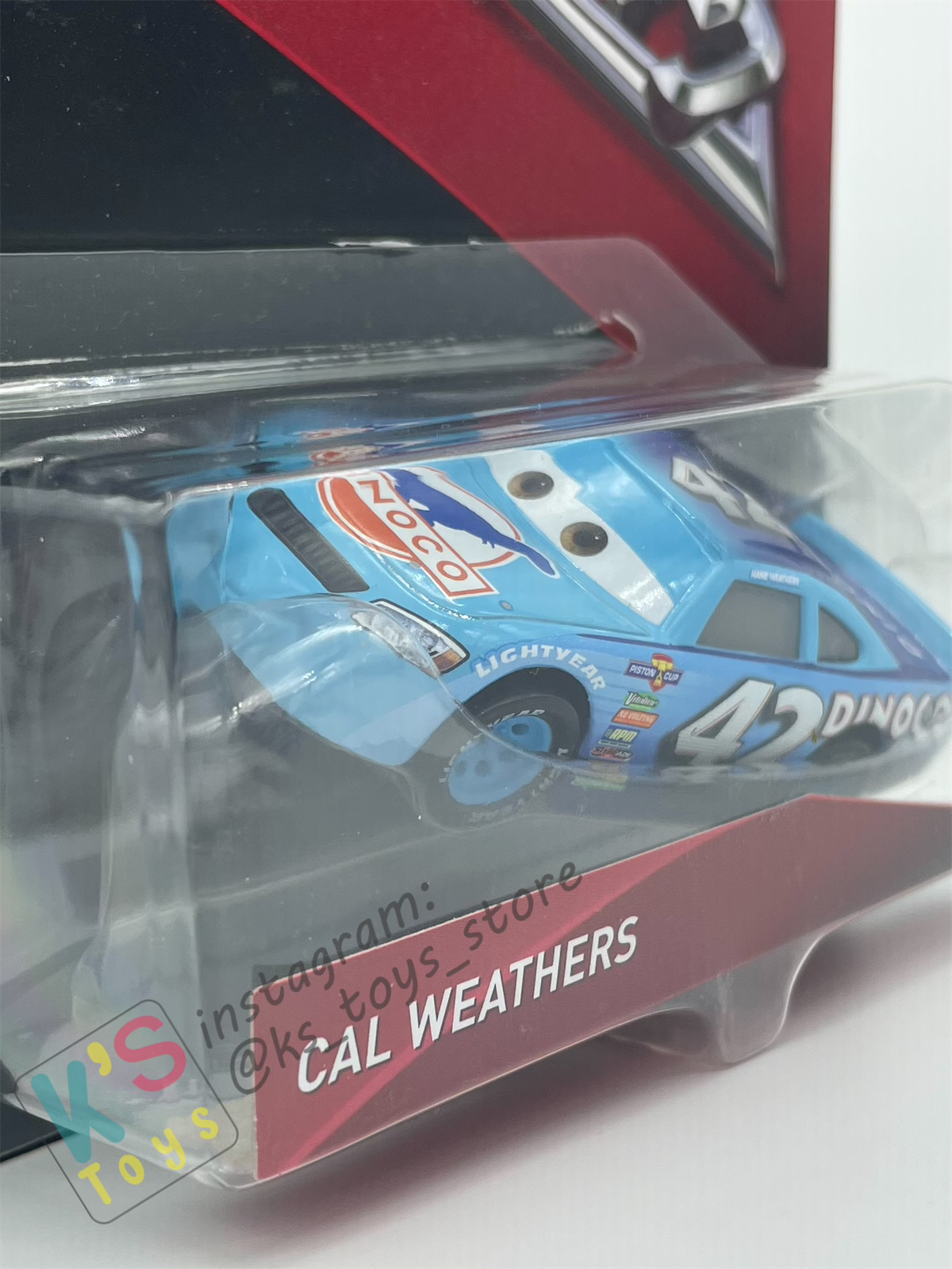 DISNEY PIXAR CARS "CAL WEATHERS" CARS 3 - BNIP