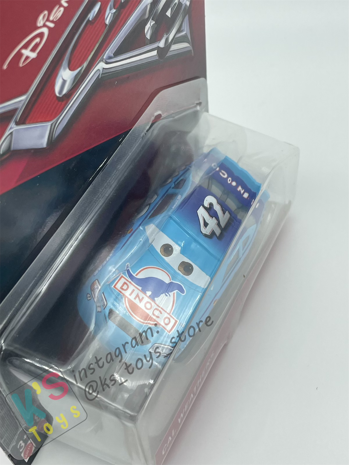 DISNEY PIXAR CARS "CAL WEATHERS" CARS 3 - BNIP