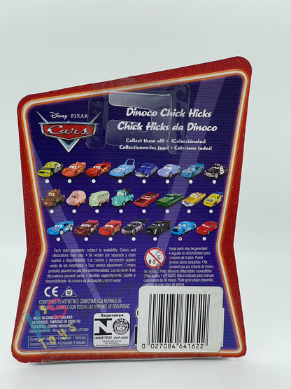 DISNEY PIXAR CARS BY MATTEL, DINOCO CHICK HICKS - SUPERCHARGED SERIES - BNIP