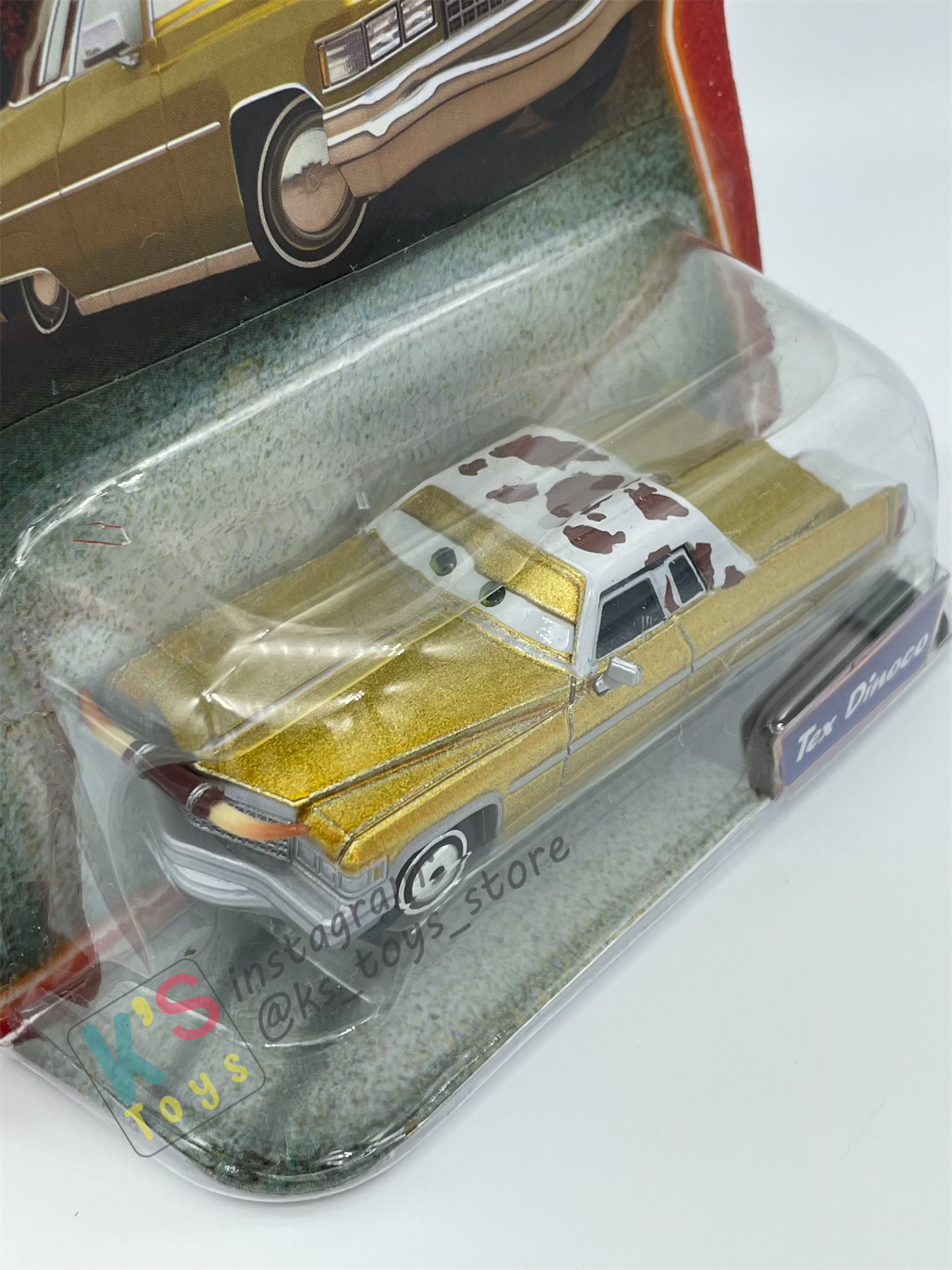 DISNEY PIXAR CARS BY MATTEL, TEX DINOCO - SUPERCHARGED SERIES - BNIP