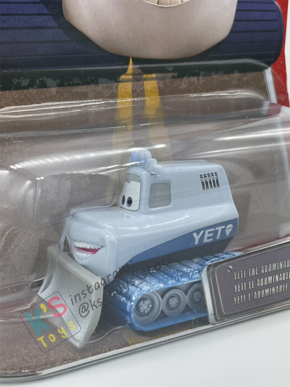 DISNEY PIXAR CARS BY MATTEL, YETI THE ABOMINABLE SNOWPLOW - SUPERCHARGED SERIES - BNIP