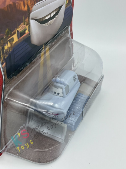 DISNEY PIXAR CARS BY MATTEL, YETI THE ABOMINABLE SNOWPLOW - SUPERCHARGED SERIES - BNIP