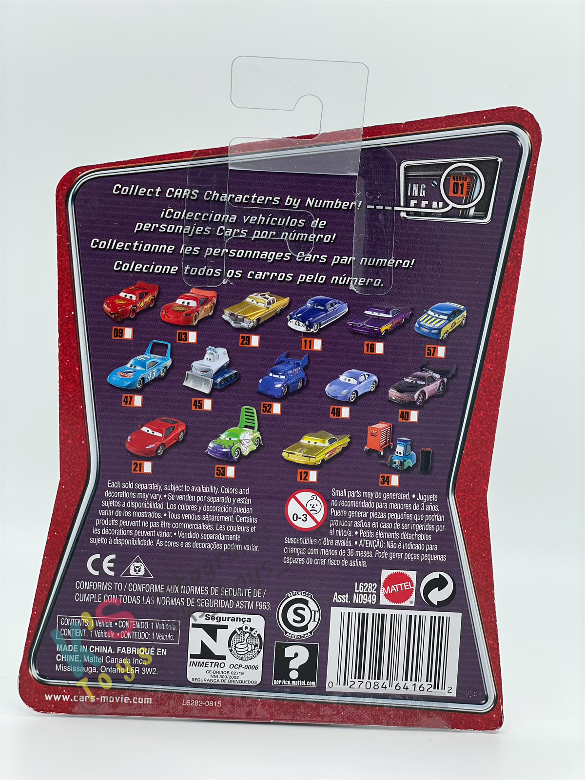 DISNEY PIXAR CARS BY MATTEL, YETI THE ABOMINABLE SNOWPLOW - SUPERCHARGED SERIES - BNIP