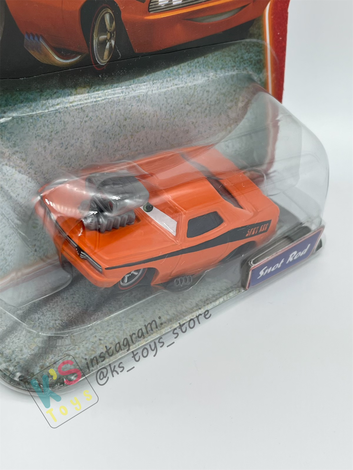 DISNEY PIXAR CARS BY MATTEL, SNOT ROD - SUPERCHARGED SERIES - BNIP