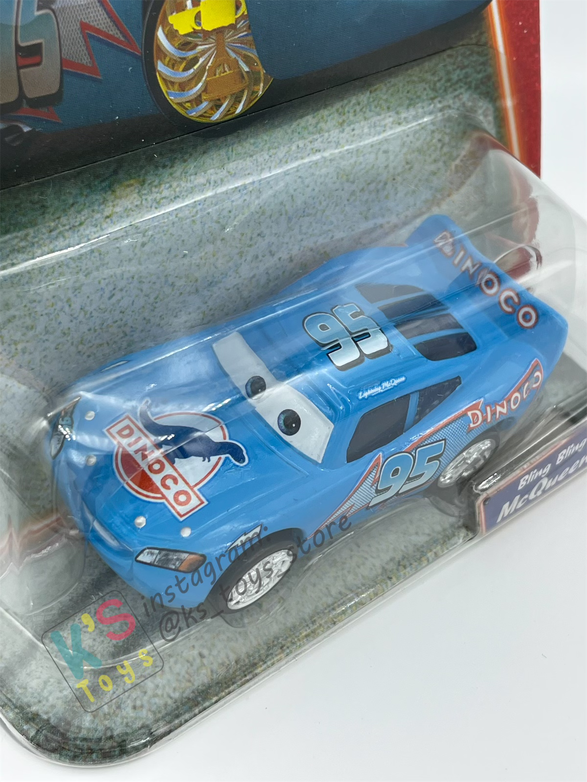 DISNEY PIXAR CARS BY MATTEL, BLING BLING LIGHTNING MCQUEEN - SUPERCHARGED SERIES - BNIP