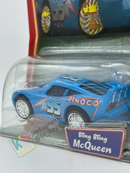 DISNEY PIXAR CARS BY MATTEL, BLING BLING LIGHTNING MCQUEEN - SUPERCHARGED SERIES - BNIP