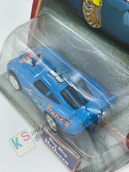 DISNEY PIXAR CARS BY MATTEL, BLING BLING LIGHTNING MCQUEEN - SUPERCHARGED SERIES - BNIP