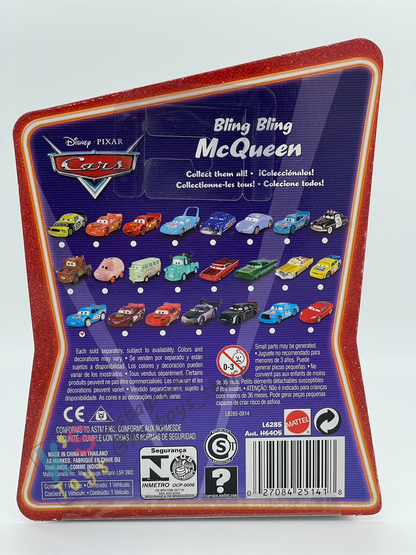DISNEY PIXAR CARS BY MATTEL, BLING BLING LIGHTNING MCQUEEN - SUPERCHARGED SERIES - BNIP