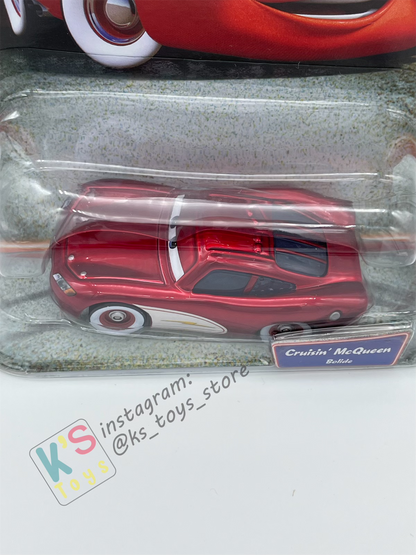 DISNEY PIXAR CARS BY MATTEL, CRUISING LIGHTNING MCQUEEN - SUPERCHARGED SERIES - BNIP