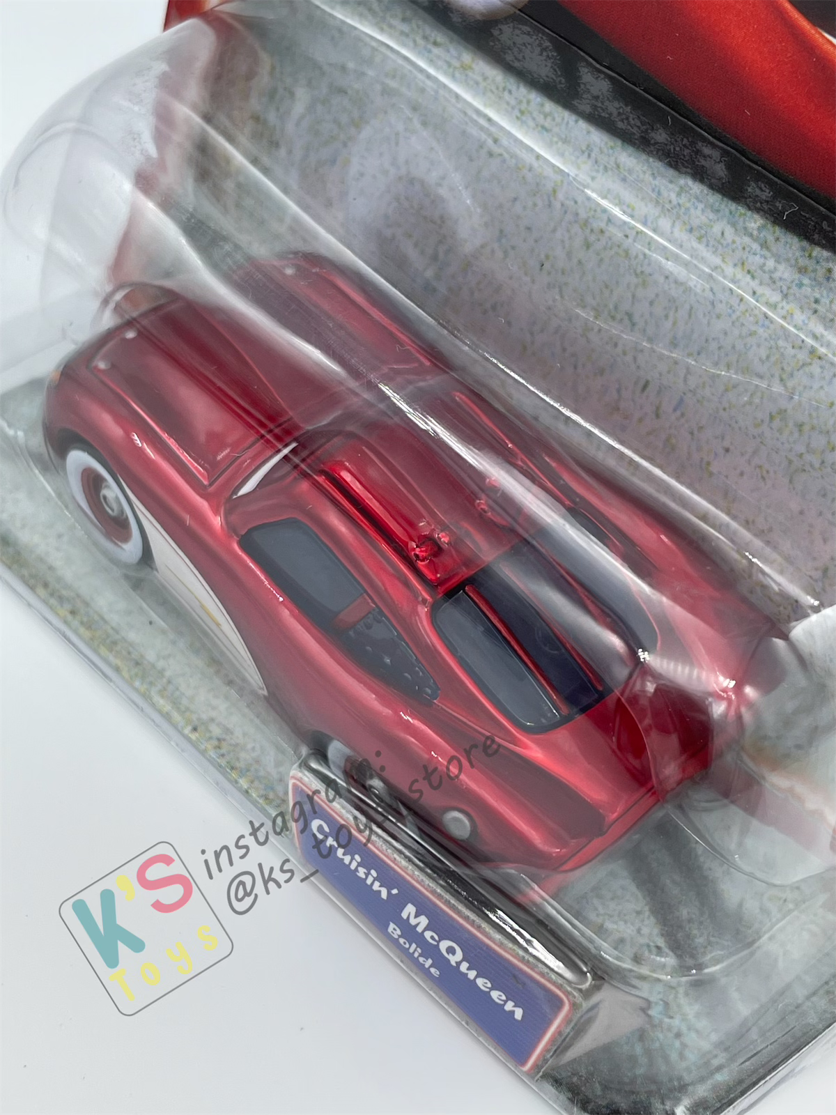 DISNEY PIXAR CARS BY MATTEL, CRUISING LIGHTNING MCQUEEN - SUPERCHARGED SERIES - BNIP