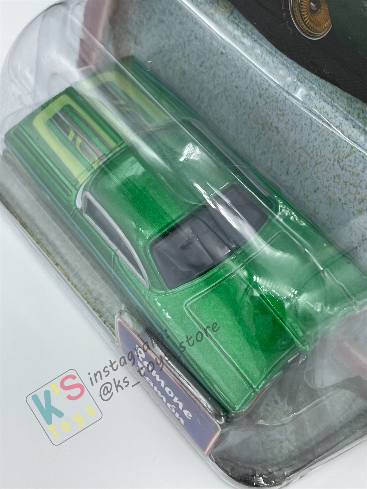 DISNEY PIXAR CARS BY MATTEL, GREEN RAMONE - SUPERCHARGED SERIES - BNIP