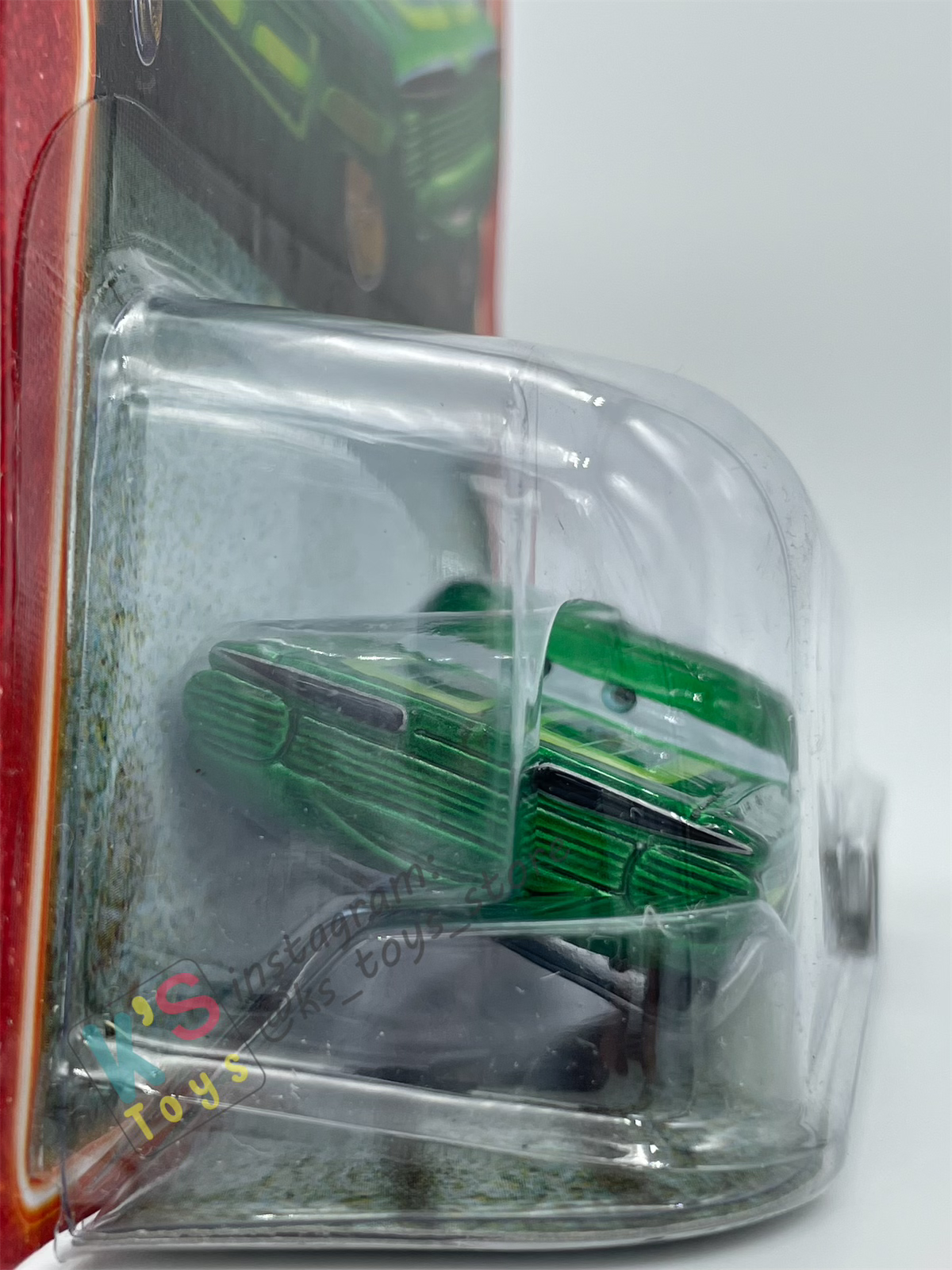 DISNEY PIXAR CARS BY MATTEL, GREEN RAMONE - SUPERCHARGED SERIES - BNIP