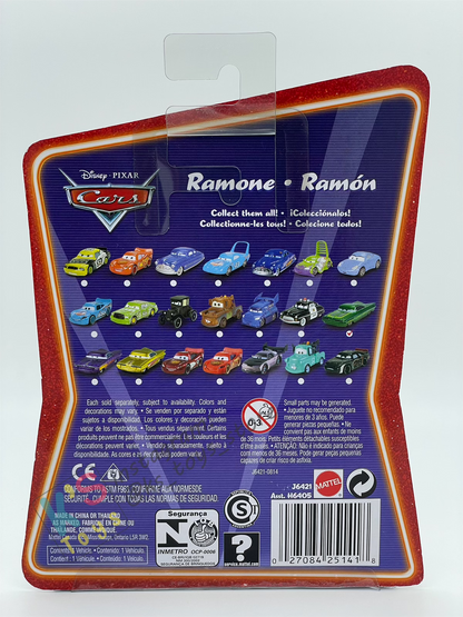 DISNEY PIXAR CARS BY MATTEL, GREEN RAMONE - SUPERCHARGED SERIES - BNIP