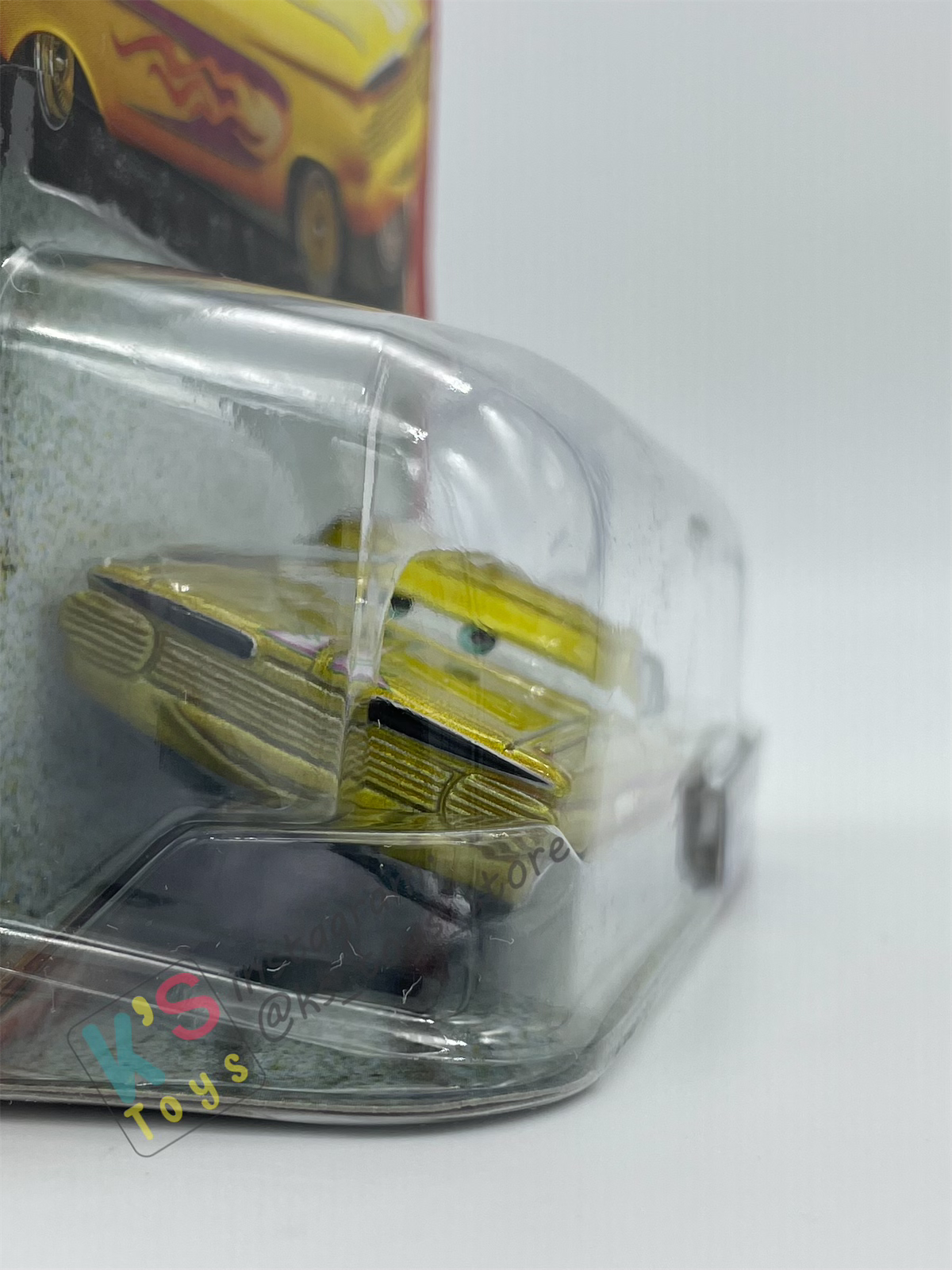 DISNEY PIXAR CARS BY MATTEL, YELLOW RAMONE - SUPERCHARGED SERIES - BNIP