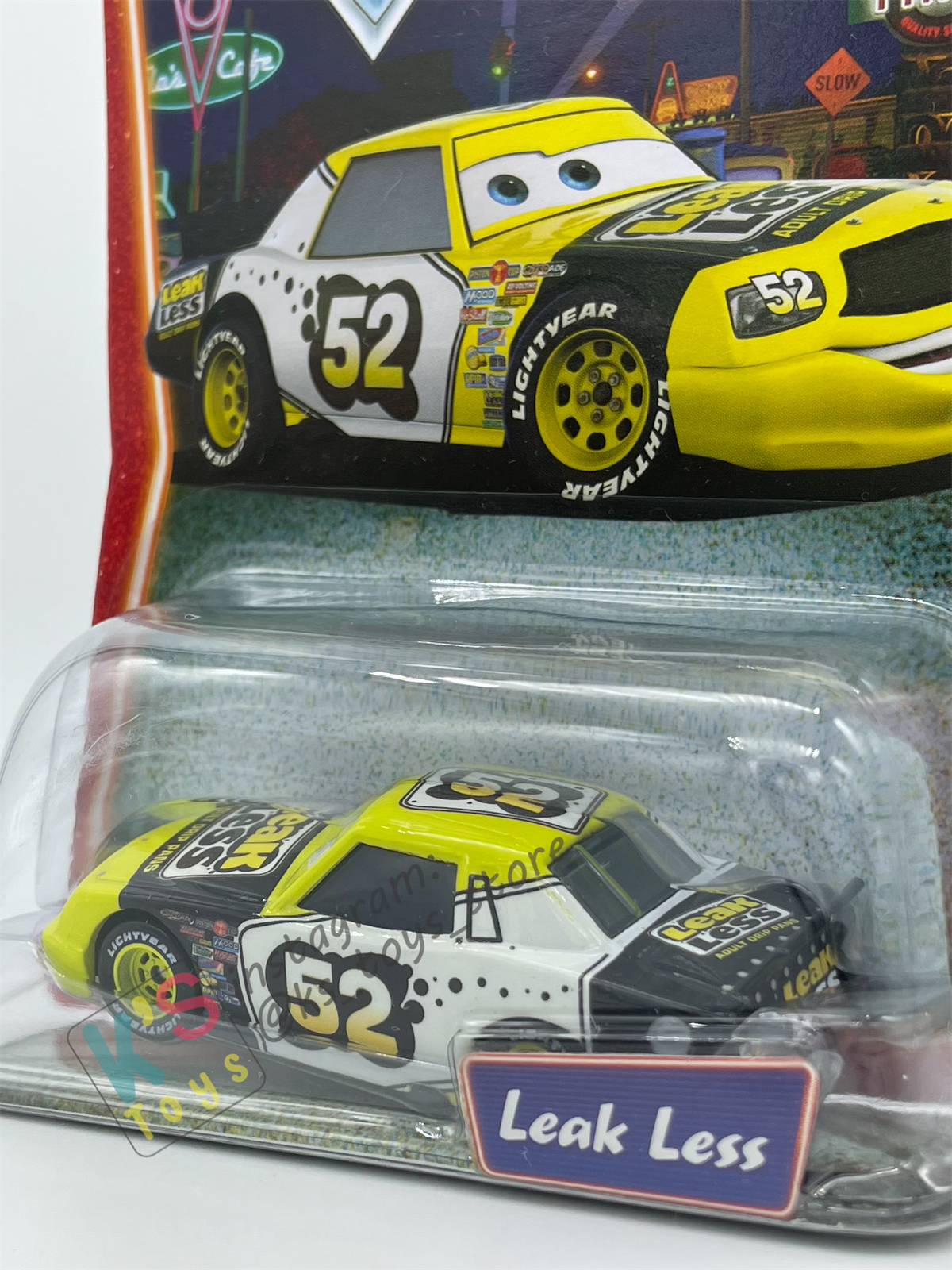 DISNEY PIXAR CARS BY MATTEL, LEAK LESS - SUPERCHARGED SERIES - BNIP