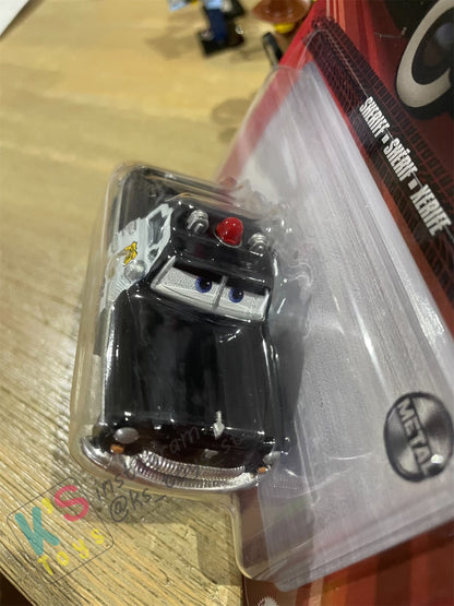 DISNEY PIXAR CARS BY MATTEL - "SHERIFF" CARS1 - 2022 RE-RELEASED - BNIP
