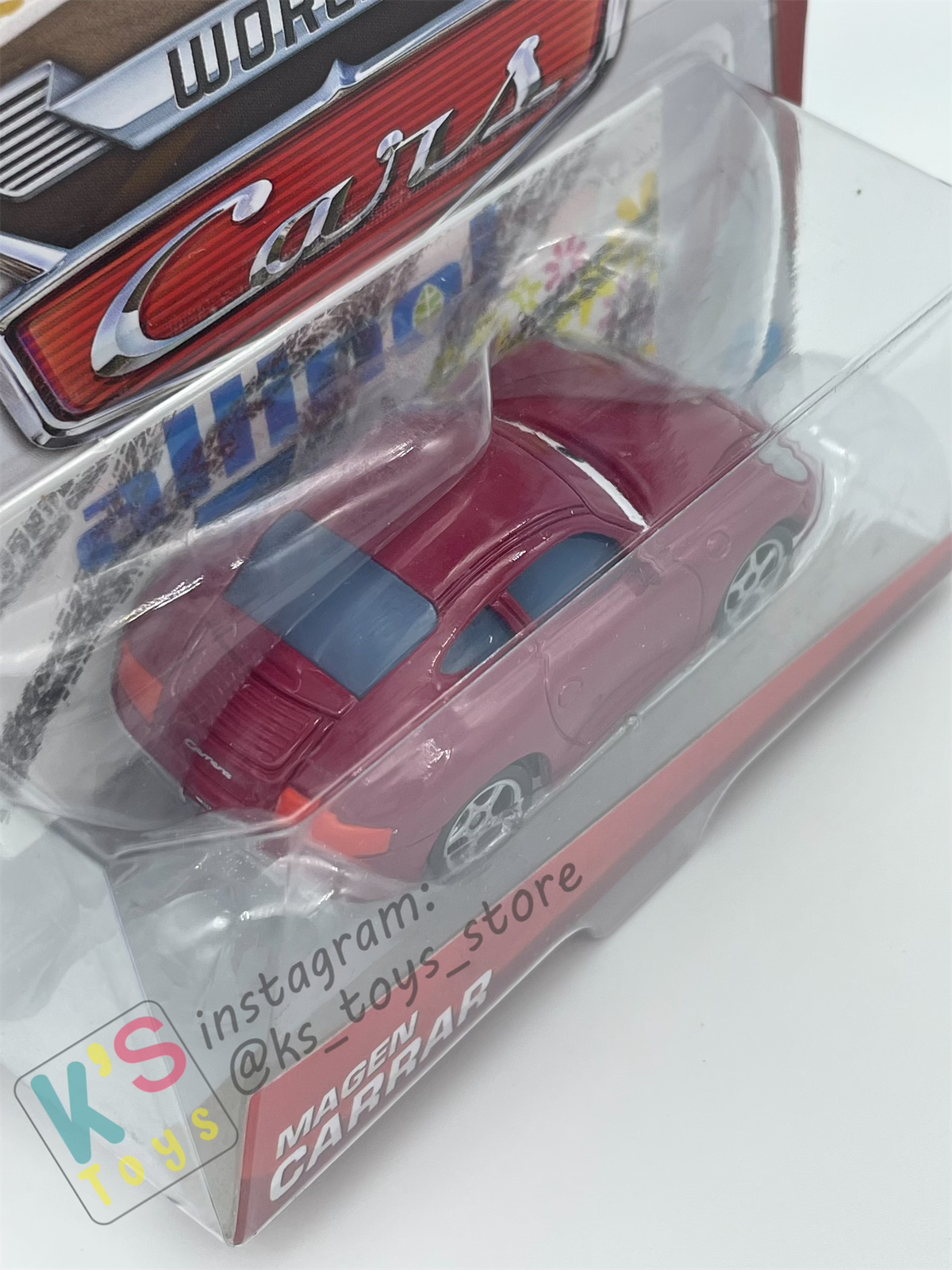 DISNEY PIXAR CARS 1:55 BY MATTEL,MAGEN CARRAR - ALLINOL SERIES - BNIP