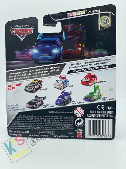 DISNEY PIXAR CARS 1:55 BY MATTEL, HARUMI - TUNERS SERIES - BNIP