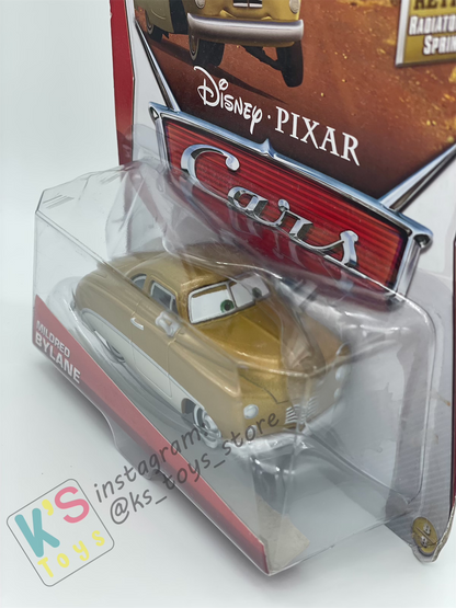 DISNEY PIXAR CARS 1:55 BY MATTEL, MILDRED BYLANE - RETRO RADIATOR SPRINGS SERIES - BNIP