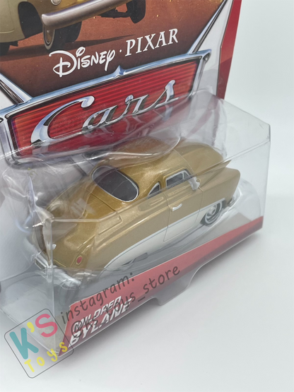 DISNEY PIXAR CARS 1:55 BY MATTEL, MILDRED BYLANE - RETRO RADIATOR SPRINGS SERIES - BNIP