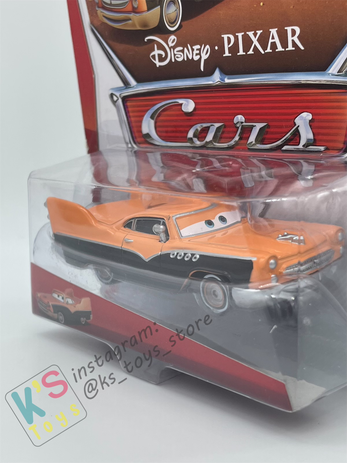 DISNEY PIXAR CARS 1:55 BY MATTEL, HANK "HALLOWEEN" MURPHY - RADIATOR SPRINGS  - BNIP