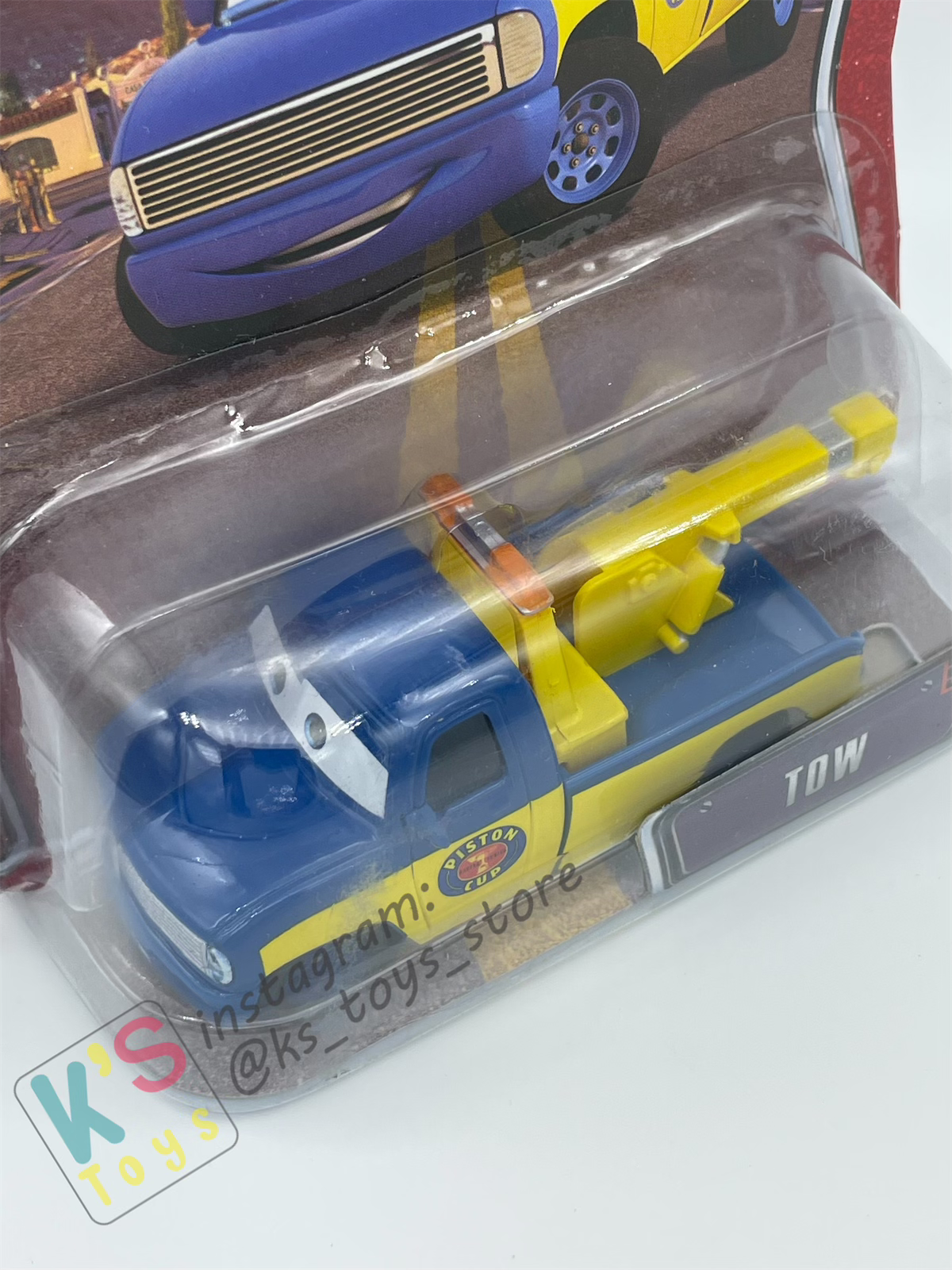 DISNEY PIXAR CARS BY MATTEL, THE WORLD OF CARS SERIES - TOW #56 - BNIP