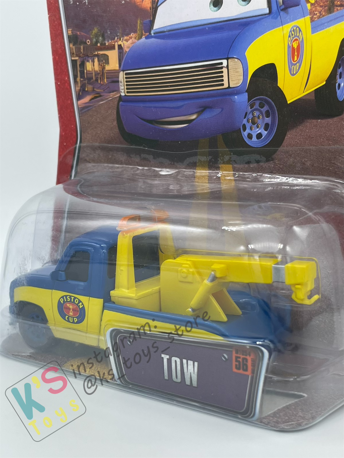 DISNEY PIXAR CARS BY MATTEL, THE WORLD OF CARS SERIES - TOW #56 - BNIP