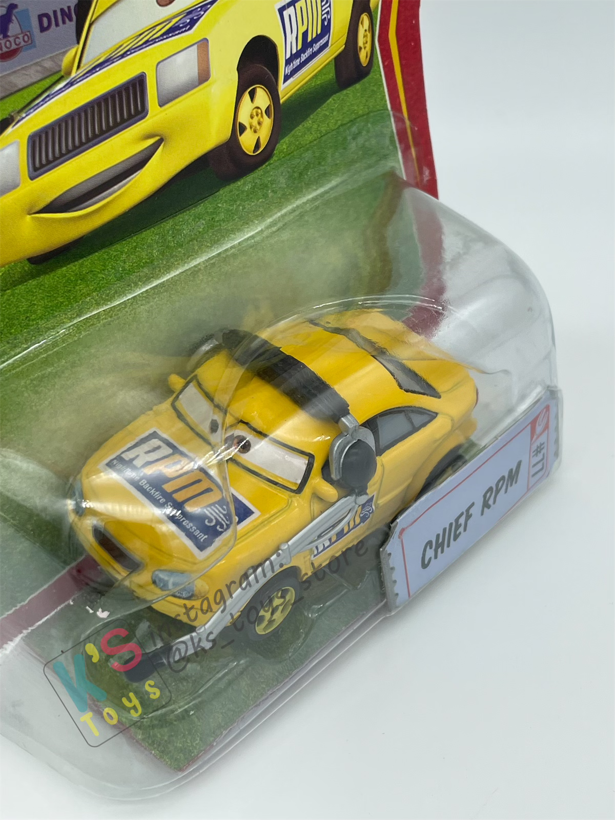 DISNEY PIXAR CARS BY MATTEL, RPM CREW CHIEF #77 - RACE ORAMA SERIES - BNIP