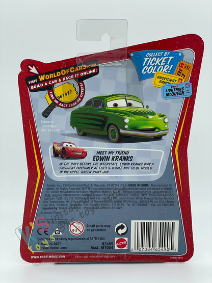 DISNEY PIXAR CARS BY MATTEL, RPM CREW CHIEF #77 - RACE ORAMA SERIES - BNIP