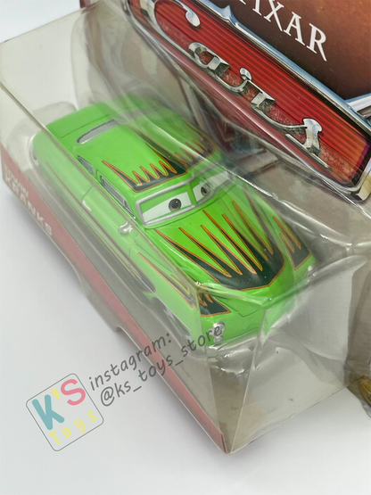 DISNEY PIXAR CARS BY MATTEL, EDWIN KRANKS (UNIBODY) - RETRO RADIATOR SPRINGS - BNIP