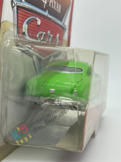 DISNEY PIXAR CARS BY MATTEL, EDWIN KRANKS (UNIBODY) - RETRO RADIATOR SPRINGS - BNIP