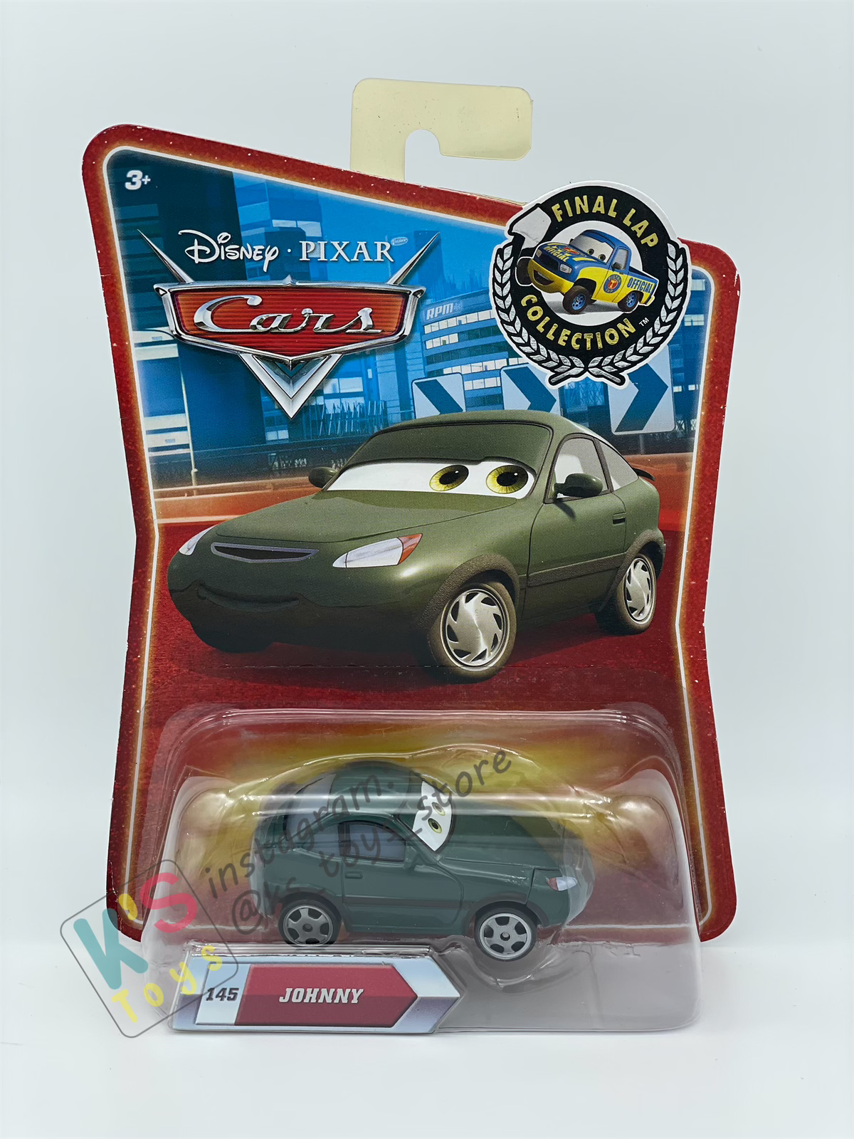 DISNEY PIXAR CARS BY MATTEL, JOHNNY - FINAL LAP SERIES - BNIP