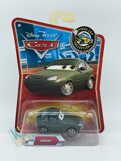 DISNEY PIXAR CARS BY MATTEL, JOHNNY - FINAL LAP SERIES - BNIP