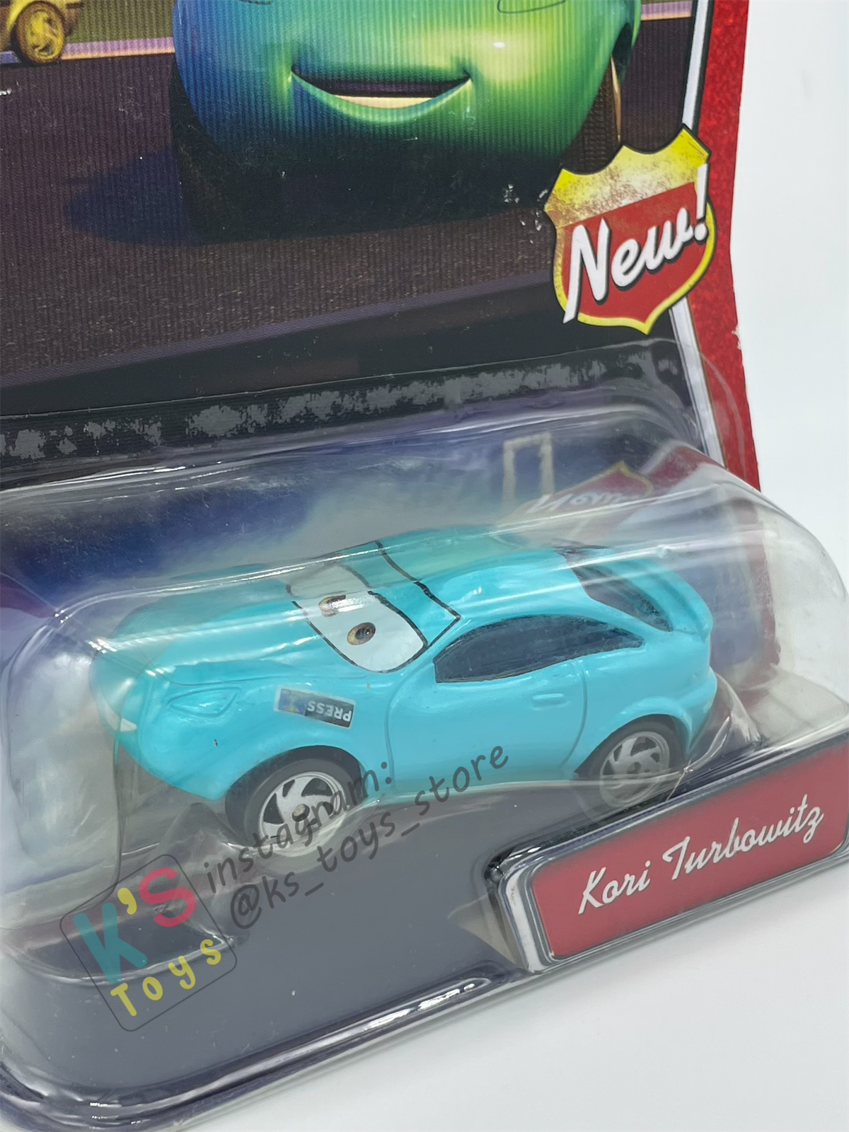 DISNEY PIXAR CARS BY MATTEL, KORI TURBOWITZ - WALMART SERIES - BNIP
