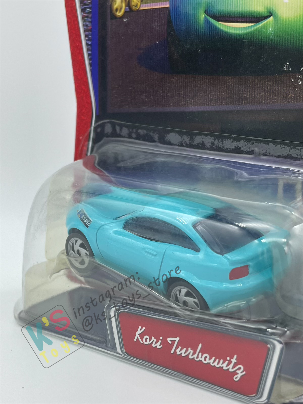 DISNEY PIXAR CARS BY MATTEL, KORI TURBOWITZ - WALMART SERIES - BNIP